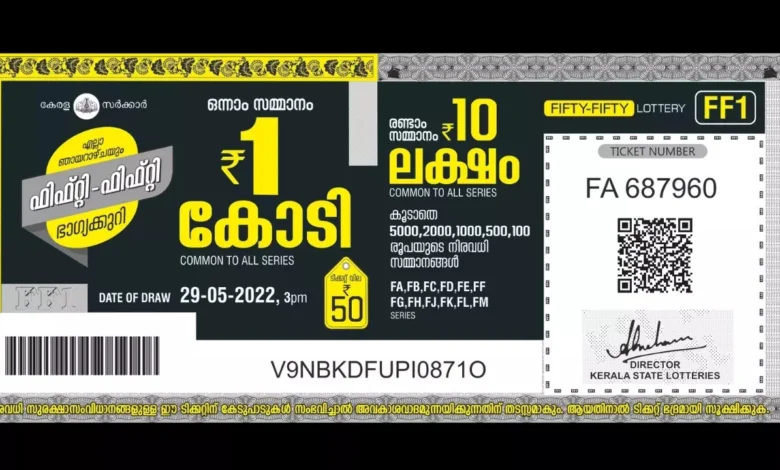 Kerala Lottery Today Result 13/11/2024 ഫിഫ്റ്റി ഫിഫ്റ്റി Lottery Result FF-117..