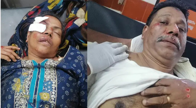 റോഡിലെ കുഴിയിൽ വീണ ജയിൽ സൂപ്രണ്ടിനും ഭാര്യയ്ക്കും പരിക്ക്