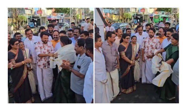 രാഹുലിനൊപ്പം ബിജെപി ചെയർപേഴ്സൺ വേദി പങ്കിട്ട സംഭവം; വിവാദം, പറയാനുള്ള കാര്യങ്ങൾ സംസ്ഥാന നേതൃത്വത്തോട് പറയുമെന്ന് പ്രമീള ശശിധരൻ