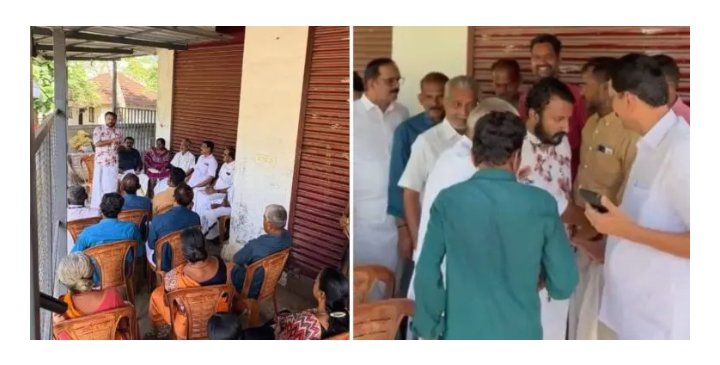 രാഹുൽ മാങ്കൂട്ടത്തിലിനൊപ്പം വേദി പങ്കിട്ട് സിപിഐഎം ജനപ്രതിനിധിയും…