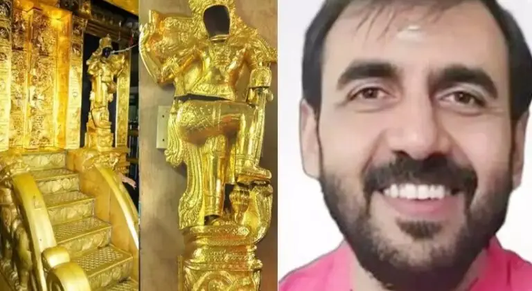 സ്വർണ്ണപാളി വിവാദം…ഉണ്ണികൃഷ്ണൻ പോറ്റി തിരുവനന്തപുരത്ത് എത്തി…