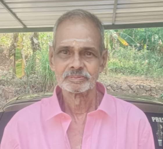 എസ് എൻ പുരം  പുതുവയലിൽ പി.കെ ബാലകൃഷ്ണ പണിക്കർ അന്തരിച്ചു