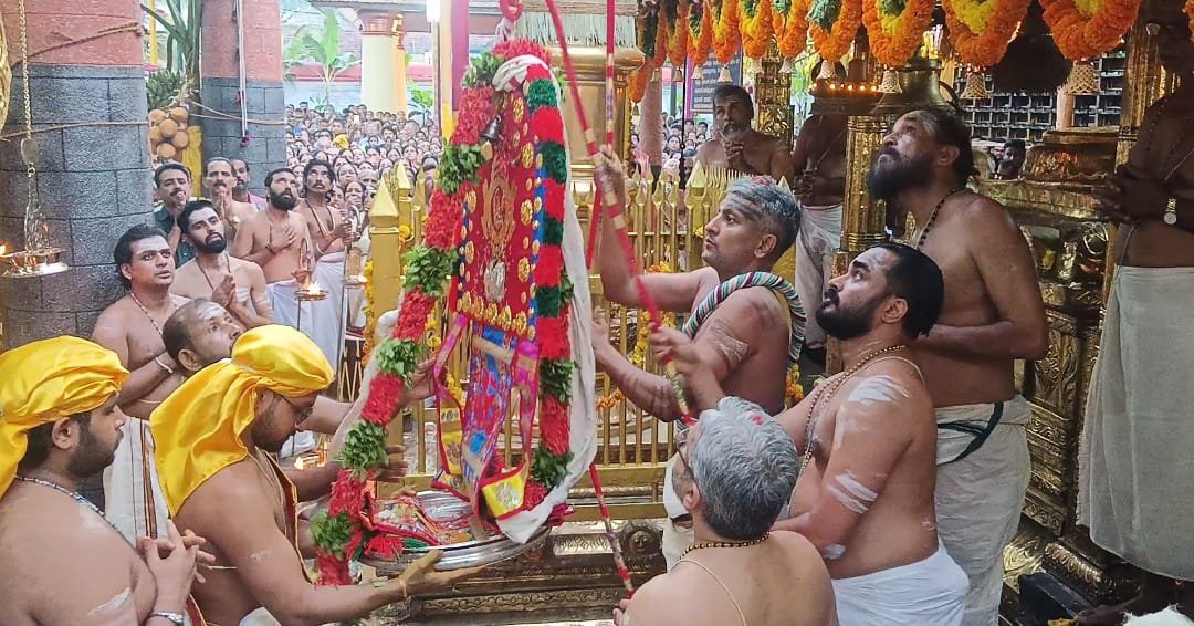 കുമാരനല്ലൂർ ദേവീ ക്ഷേത്രത്തിലെ തൃക്കാർത്തിക ഉത്സവത്തിന് കൊടിയേറി