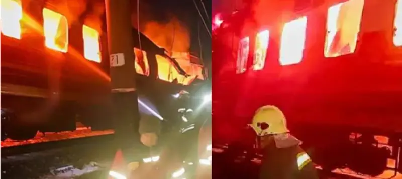 യുക്രെയ്നിൽ ട്രെയിനിന് നേരെ റഷ്യയുടെ ഡ്രോൺ ആക്രമണം; മരണം…