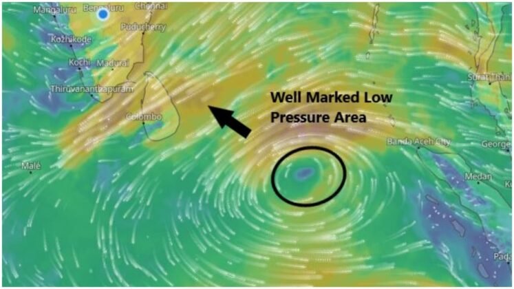 കേരളത്തിൽ വീണ്ടും മഴ മുന്നറിയിപ്പ്: ന്യൂനമർദ്ദം 24 മണിക്കൂറിൽ തീവ്ര ന്യൂനമർദ്ദമായി ശക്തിപ്രാപിക്കും