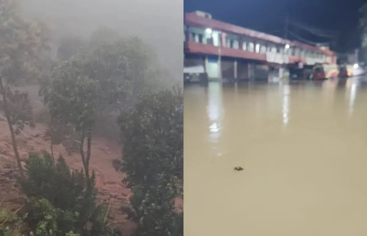 കനത്ത മഴ: ഇടുക്കിയിലും കോട്ടയത്തും പത്തനംതിട്ടയിലും ഉരുൾപൊട്ടൽ…